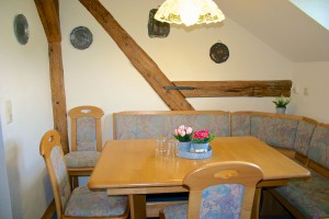 Essbereich Ferienwohnung Hochgratblick